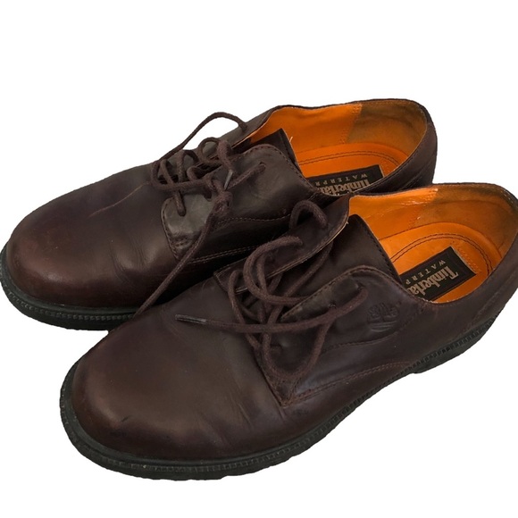Timberland Men’s Leather Brown dress Loafers - Picture 1 of 13